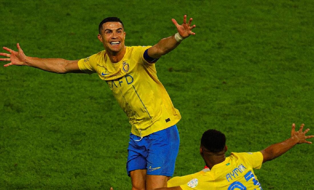 Cristiano Ronaldo se lució con doblete con el Al Nassr. Foto: Al Nassr