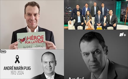 Compañeros y amigos de André Marín lamentaron su fallecimiento a través de las redes sociales