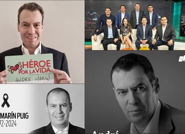 Compañeros y amigos de André Marín lamentaron su fallecimiento a través de las redes sociales