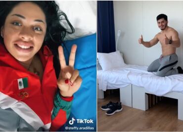 Tokio 2020: Atletas mexicanos ponen a prueba las camas “anti-sexo”
