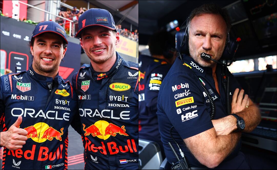 Christian Horner le sugirió a Checo Pérez no compararse con Max Verstappen porque es como “Terminator” / FOTO: ESPECIAL