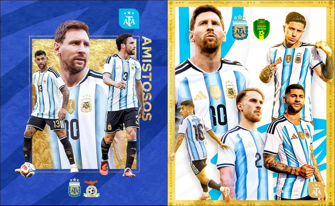 La selección de Argentina enfrentará a Zambia en lugar de Guatemala. FOTO: @afaseleccion