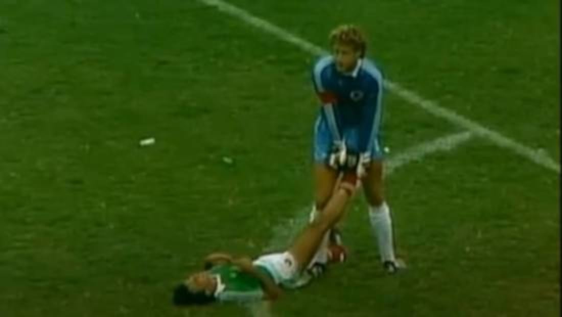 Hugo Sánchez no estuvo en la definición por penaltis ante Alemania en el Mundial de México 86. Foto: Especial