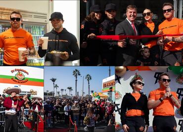 'Canelo' Álvarez inaugura la segunda taquería de su hermano; se ubica en San Diego