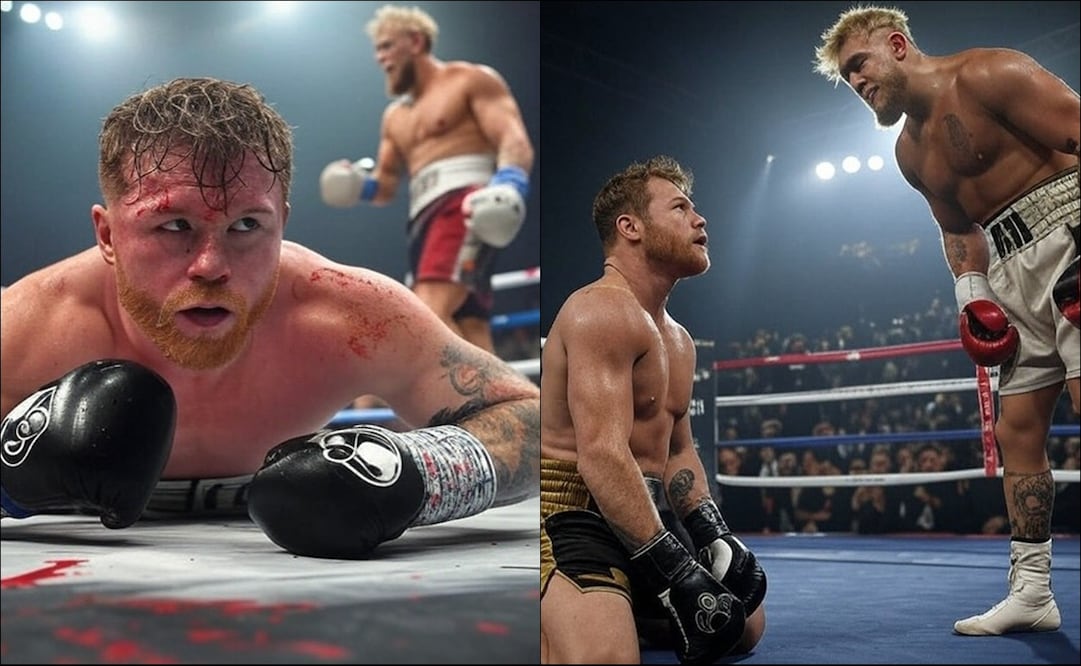 Jake Paul mandó un mensaje contundente al mexicano Saúl 'Canelo' Álvarez junto a estas postales. FOTO: @jakepaul