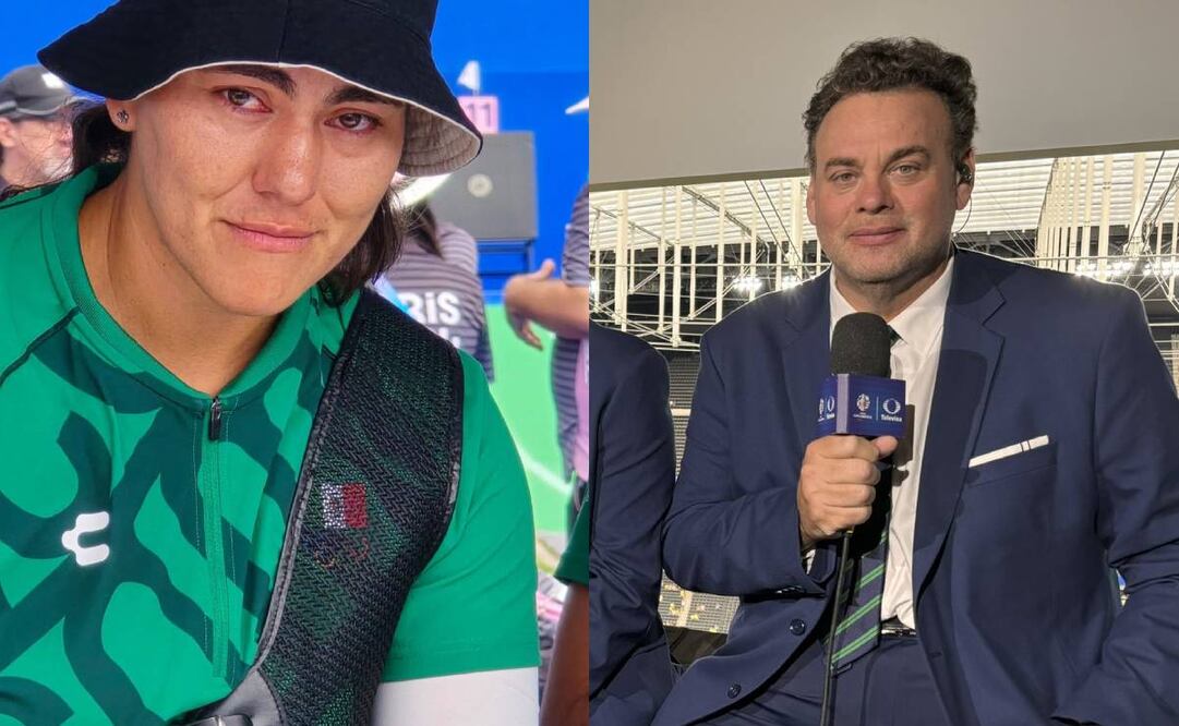 David Faitelson le dijo a Alejandra Valencia que se olvidara de sus sueños de pelear por el oro olímpico. Foto: Especial