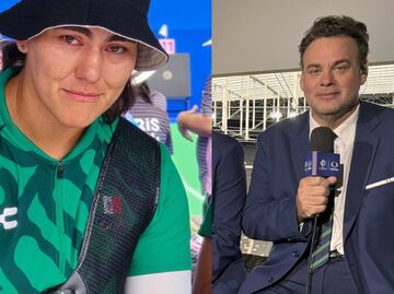 David Faitelson recibe insultos por pedirle a Alejandra Valencia que se olvide el oro en París 2024