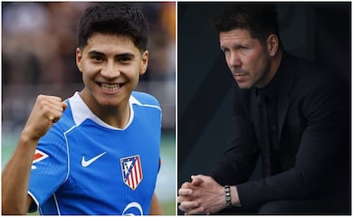 'Cholo' Simeone se rinde ante Obed Vargas: “Es un chico aplicado, con muchas ganas de crecer y evolucionar”