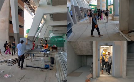 Selección Mexicana: Filtran imágenes de las obras en el estadio donde México enfrentará a Bolivia