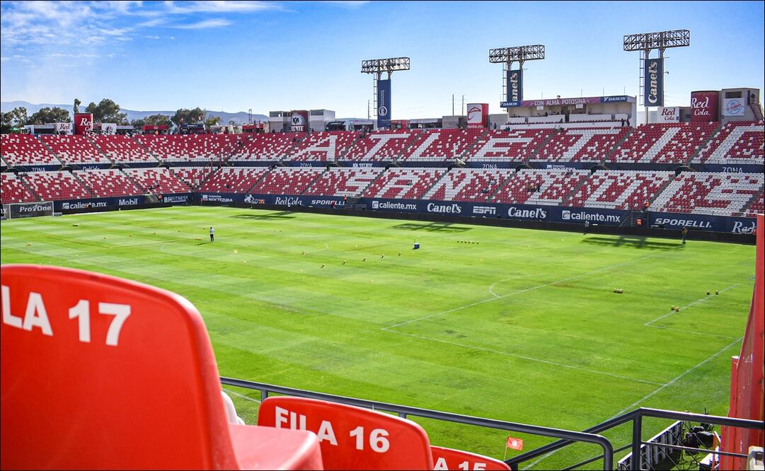 El estadio Alfonso Lastras recibirá el juego Atlético San Luis vs Toluca este viernes 19 de abril. FOTO: Imago7