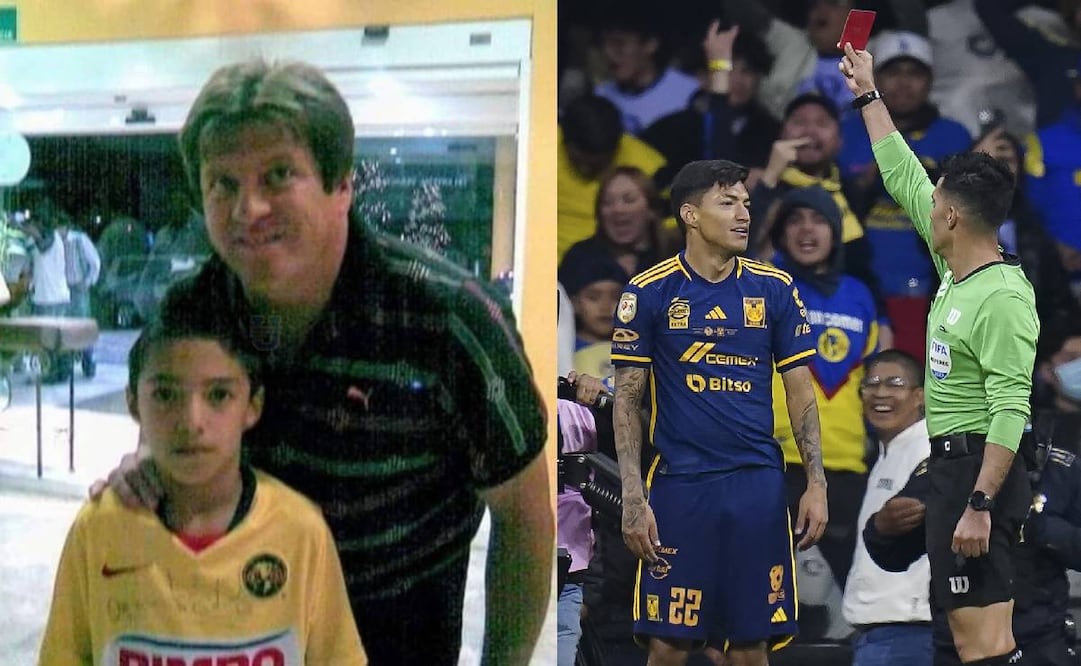 Raymundo Fulgencio es fanático de las Águilas desde niño. Foto: Especial