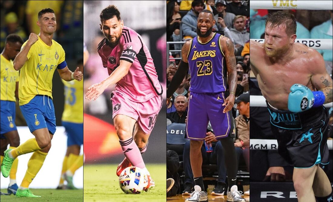 Cristiano Ronaldo encabeza la lista del Top 10 de los deportista mejor pagados. FOTO: Especial