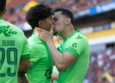 Festejo con beso incluido roba reflector al insípido empata de 1-1 entre Atlas y Juárez