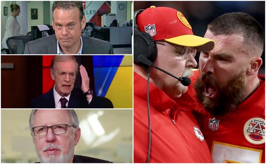 Faitelson, José Ramón y López Dóriga en críticas hacia Travis Kelce / FOTOS: Capturas