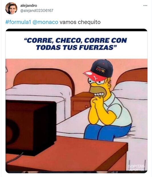 Los 10 mejores memes de "Chequito, viejo sabroso" Pérez y su triunfo en Mónaco