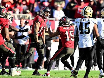 Buccaneers vencen 27-19 a Saints, amarran título del Sur y el último cupo a Playoffs en NFC