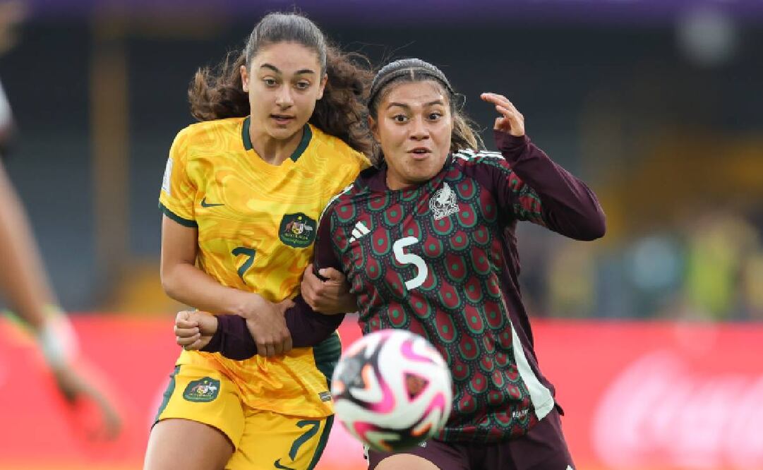 México impuso sus condiciones ante Australia en el Mundial Femenil Sub 20 de Colombia. Foto: @Miseleccionfem