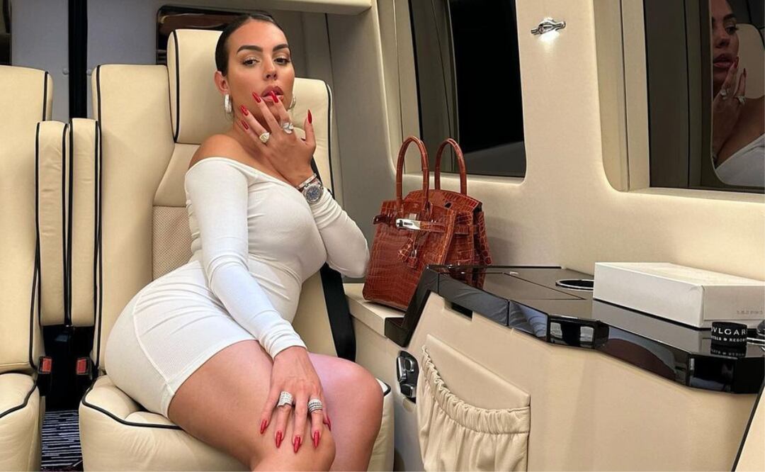 El bolso todo terreno de Georgina Rodríguez. Fuente: Instagram @georginagio