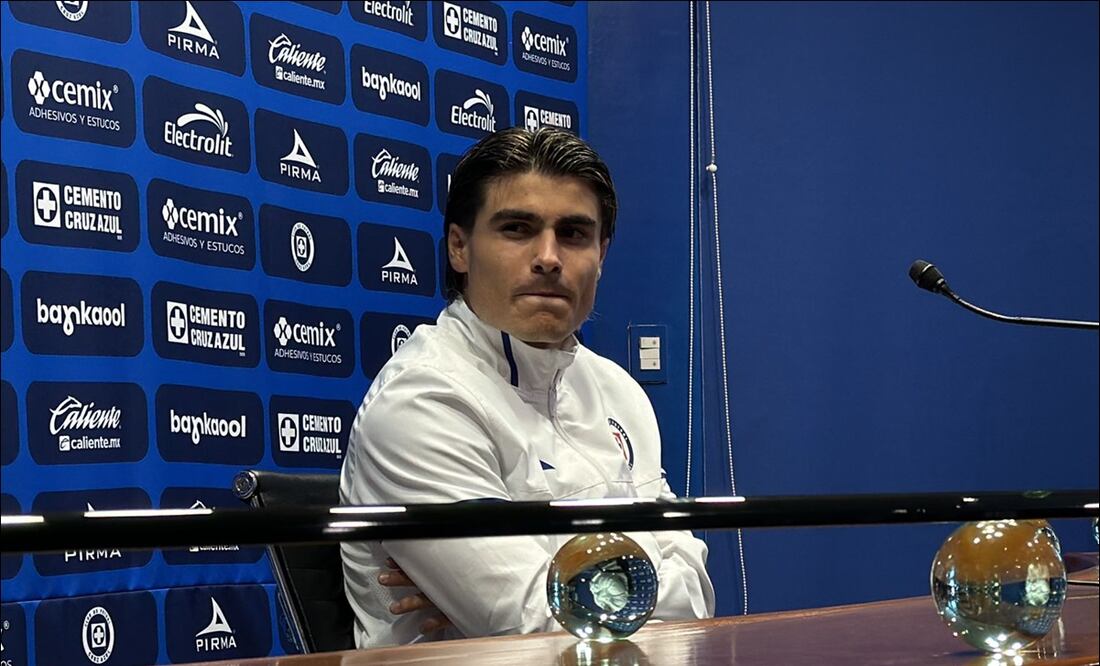 Luka Romero lanza advertencia en su llegada a Cruz Azul: Vengo a dejar lo mejor de mí - Foto: Edgar Enríquez / EL UNIVERSAL