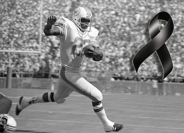 Mercury Morris, legendario corredor de los Dolphins invictos de 1972, pierde la vida a los 77 años