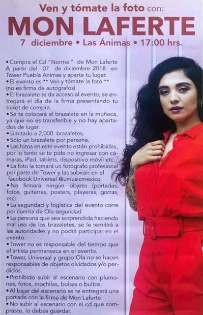 10 momentos incómodos en la carrera de Mon Laferte