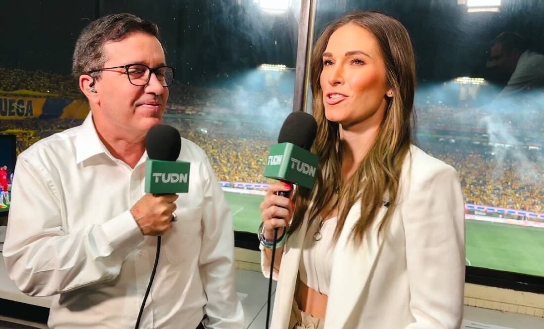 Toño Nelli fue captado viéndole las piernas a Carolina Weigend y fue criticado en redes sociales. Foto: @cweigend7