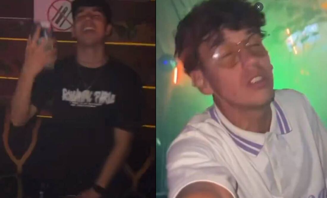 Kevin Álvarez e Igor Lichnosky aparecen en el video de jugadores del América en una salida nocturna. Foto: Especial