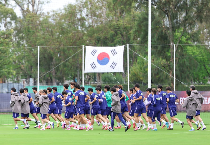 Selección de Corea del Sur entrena en las instalaciones de Verde Valle, durante el Mundial de 2026 - Foto: EFE