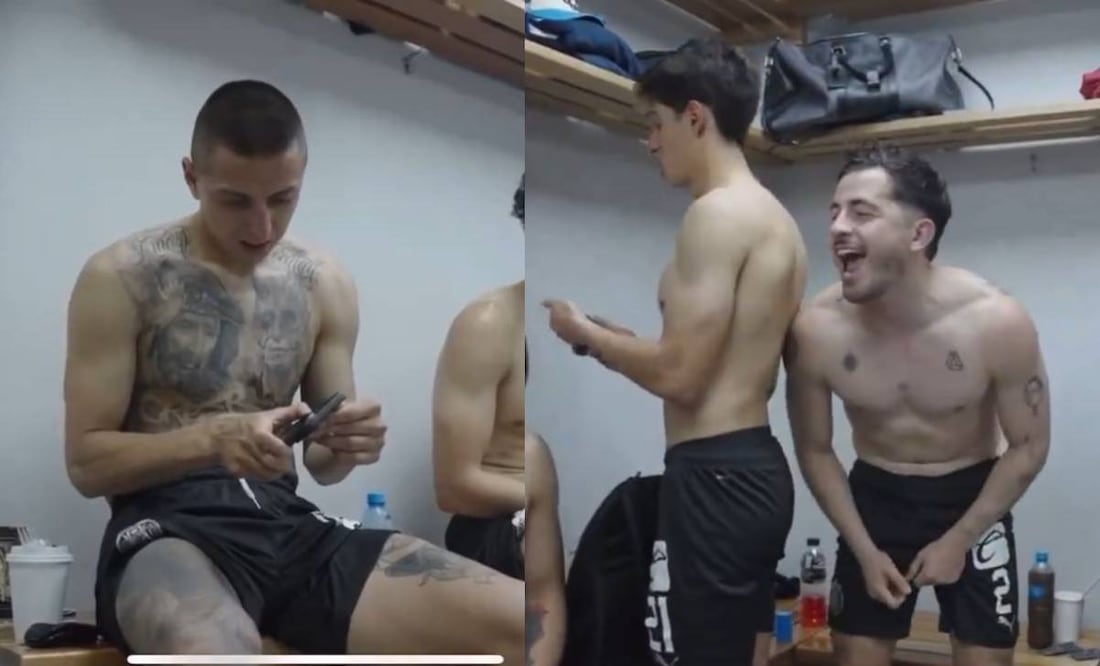 Piojo Alvarado y Alan Mozo encontraron la nueva canción de cábala para Chivas en la Liguilla. Foto: Especial