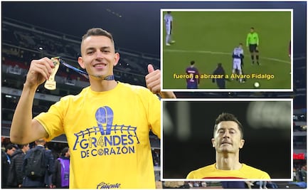 VIDEO: ¿Abrazar a Lewandowski? La afición del América prefiere a Fidalgo