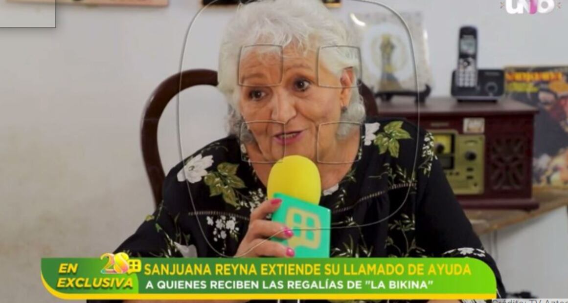 Sanjuana Reyna, madre de Shocker, pidió ayuda a Luis Miguel en el programa 'Ventaneando'. FOTO: Captura