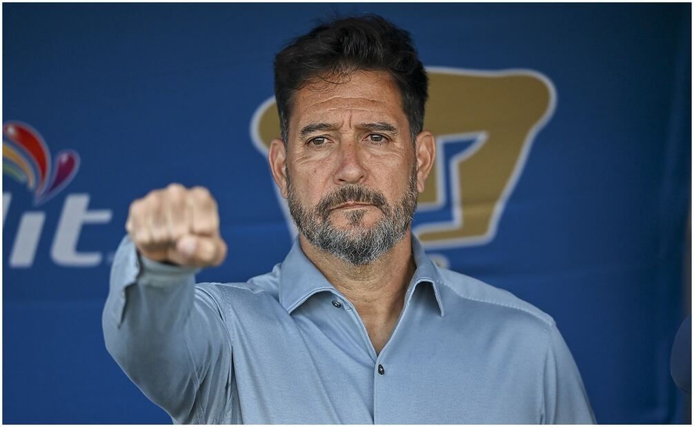 Gustavo Lema, DT de Pumas - Foto: Imago7