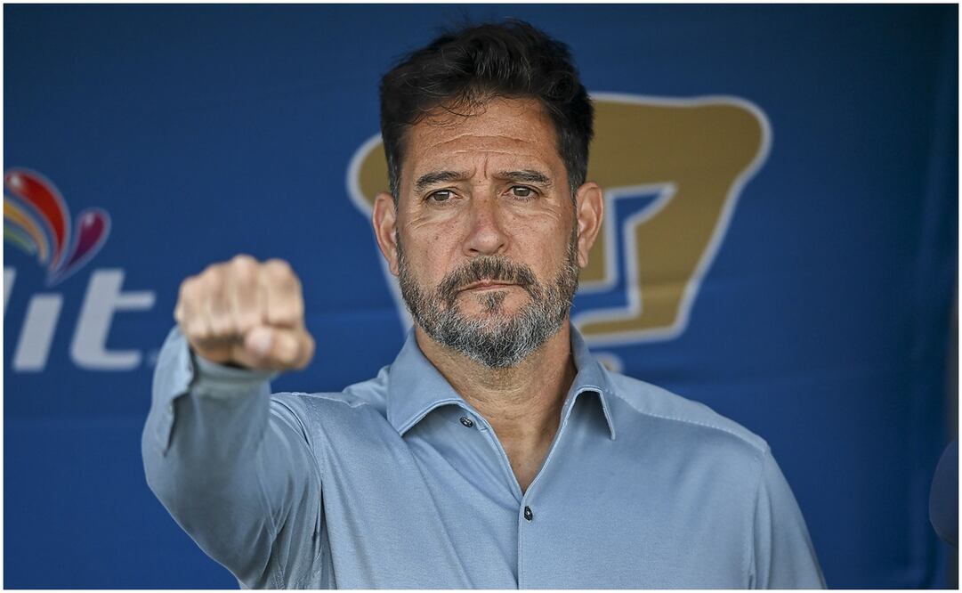 Gustavo Lema, DT de Pumas - Foto: Imago7