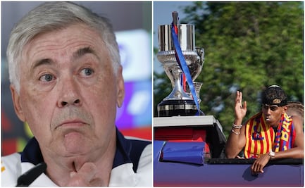  Carlo Ancelotti felicita al Barcelona tras ganar la Liga: "Han jugado muy bonito" 