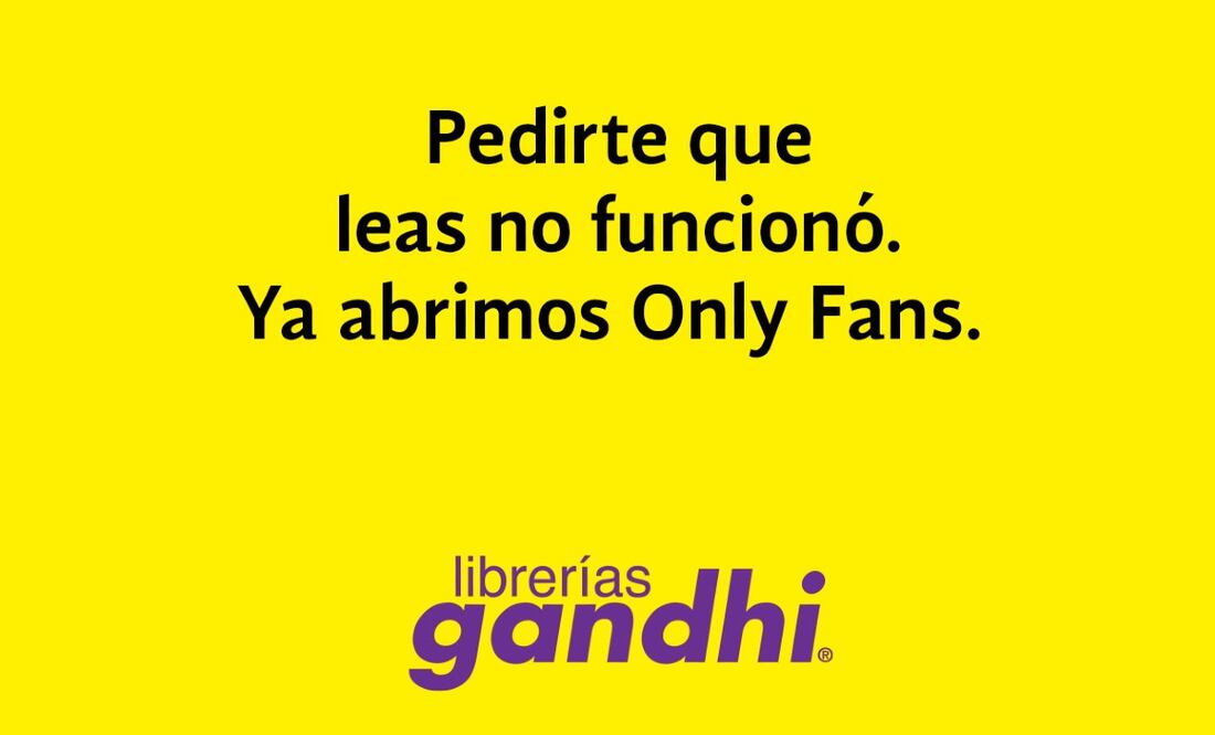 Foto: Librerías Gandhi