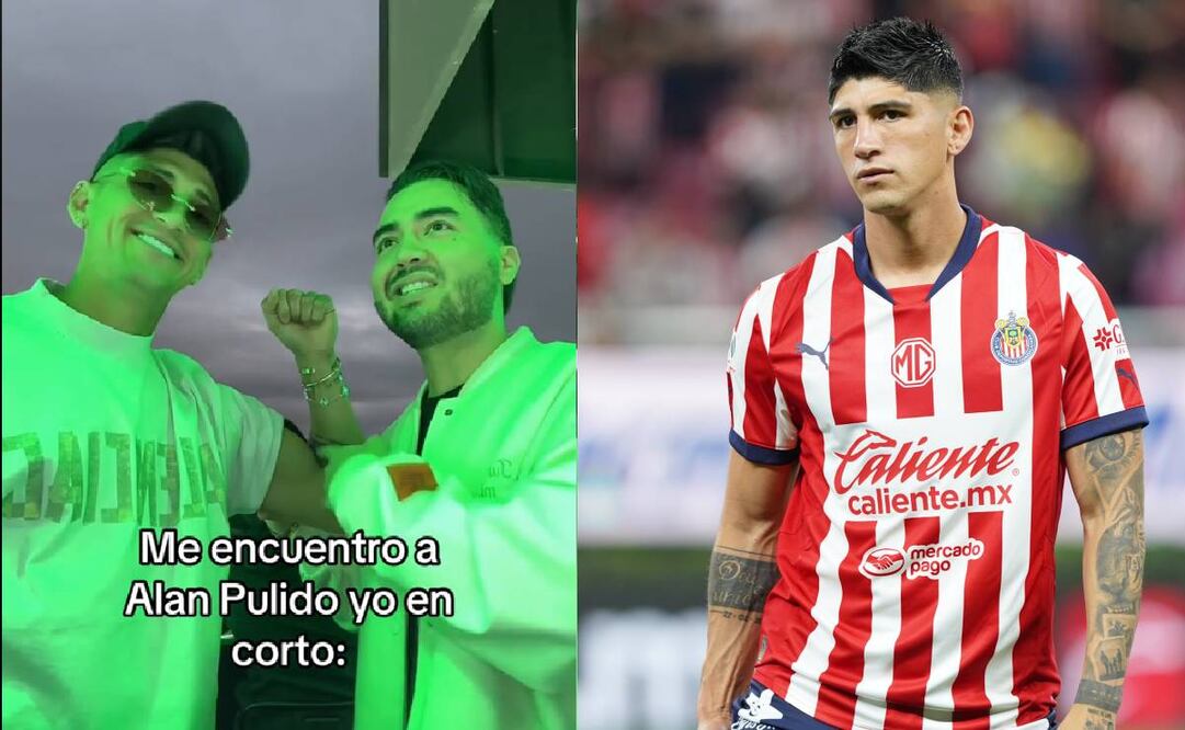 Alan Pulido se quedó en Monterrey tras la derrota de Chivas ante Rayados para ir al festival  Pa'l Norte. Foto: Especial
