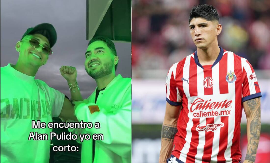 Alan Pulido se quedó en Monterrey tras la derrota de Chivas ante Rayados para ir al festival  Pa'l Norte. Foto: Especial