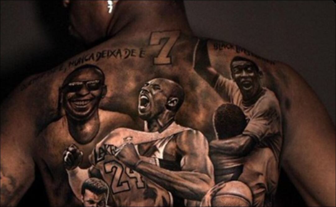 Vinicius Jr cometió un grave error en uno de sus tatuajes / Foto: Especiales