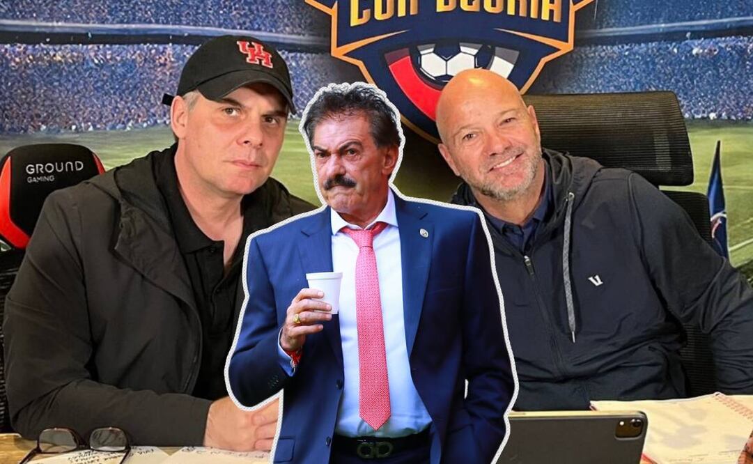 La Volpe insulta a Martinoli a Luis García por sus transmisiones de la Copa Oro en YouTube Foto: Imago7