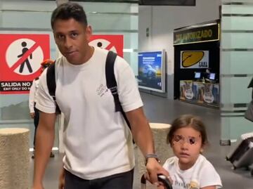 Luis Romo ya está en la Ciudad de México para convertirse de nuevo en jugador de Cruz Azul