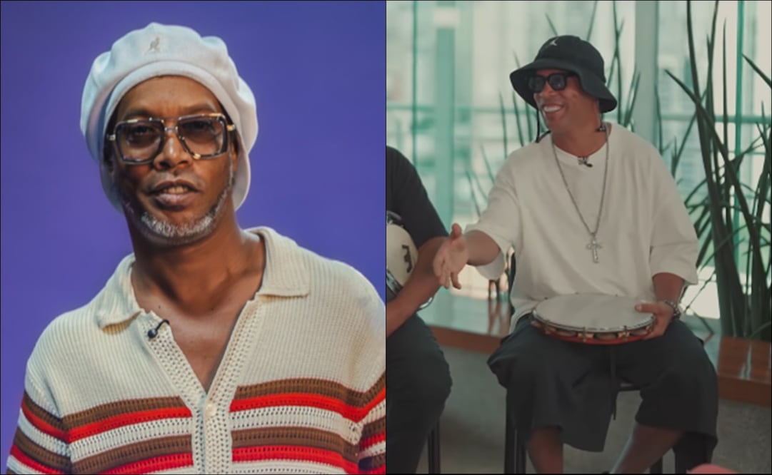 Ronaldinho presentó su sello discográfico denominado 'Tu Música'. FOTOS: @ronaldinho