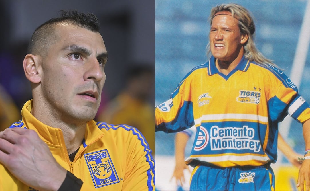 Nahuel Guzmán y Luis 'Matador' Hernández con Tigres en su respectiva época / FOTO: Imago7 y Especial