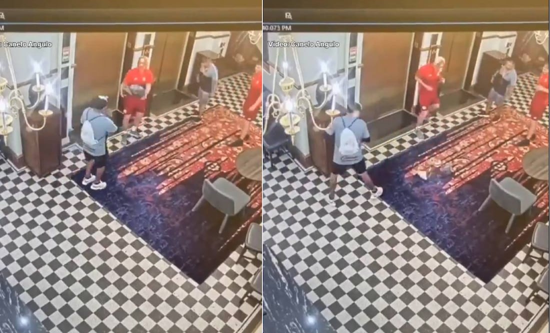 Canelo Angulo, quien rompió el jarrón de 12 mil dólares, rompió el silencio. Foto: Especial