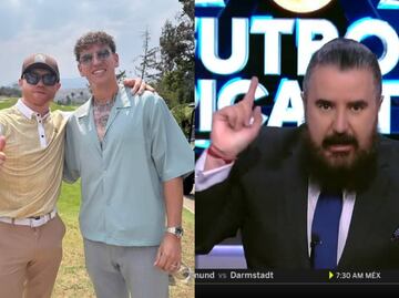 Álvaro Morales reventó a Igor Linchovsky por ir a evento del Canelo Álvarez: “No está en el negocio”