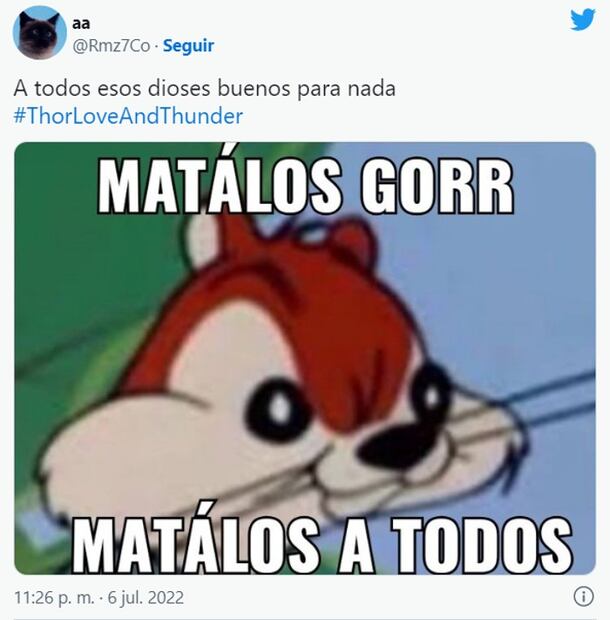 Los 10 mejores memes de “Thor: Love and Thunder” que no le gustan a Marvel