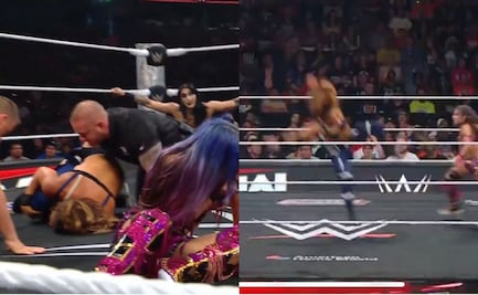 VIDEO: Luchadora de WWE sufre horrible lesión durante Monday Night Raw