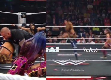 VIDEO: Luchadora de WWE sufre horrible lesión durante Monday Night Raw