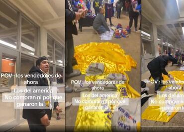 VIDEO: Vendedor ambulante explotó contra la afición del América: "Dónde está la 14, no compran ni madres"