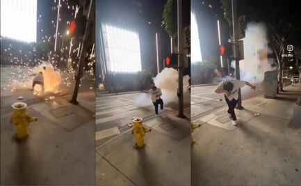 Aficionado de Dodgers perdió una mano tras estallarle cohetón en festejo por ganar la Serie Mundial