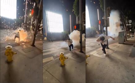 Aficionado de Dodgers perdió una mano tras estallarle cohetón en festejo por ganar la Serie Mundial